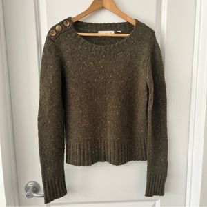 ANTHROPOLOGIE Charlie and Robin Wool Blend Sweater